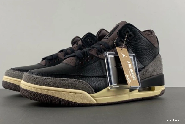 Violet (Women's) 3 SP Black Maniére FZ4811-001 Jordan Ore EyeCatching A 358  OG Ma Retro 0717